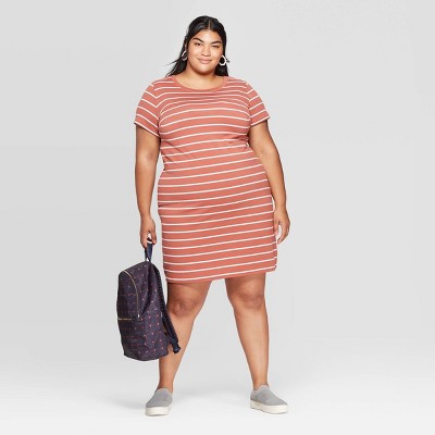 plus size long t shirt dress