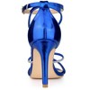 Allegra K Women's Open Toe Rhinestone Knot Strap Stiletto Heels Sandals - 3 of 4