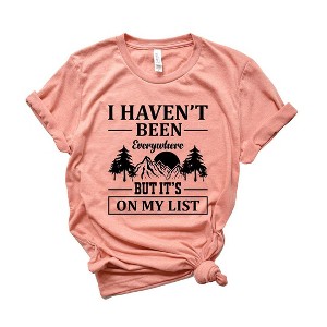 Simply Sage Market Women's On My List Short Sleeve Graphic Tee - 1 of 4