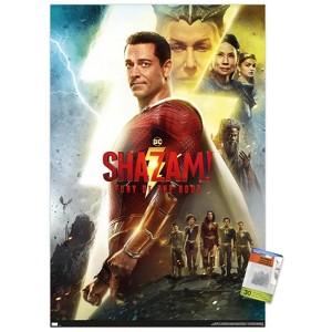 Trends International DC Comics Movie Shazam! Fury of the Gods - One Sheet Unframed Wall Poster Prints - 1 of 4