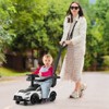 Costway 3-in-1 Ride on Push Car Maserati Licensed Foot to Floor Kids Sliding Walking Car Pink/White - 2 of 4
