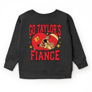 Go Taylor's Fiancé Sparkle - Kids Toddler Sweatshirt and Kids Youth Sweatshirt - 1 of 2