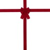 Northlight 14' Classic Red Velvet Christmas Door Bow - 3 of 4