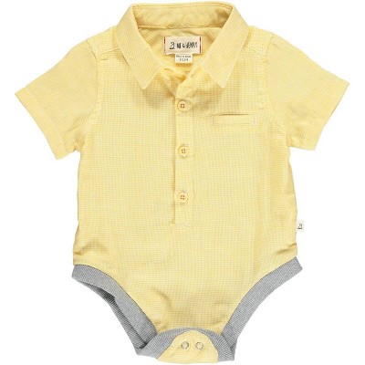 Gender Neutral Boy's Helford Woven Onesie - ME & HENRY