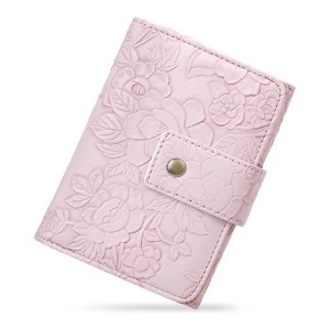 FATMOON Wallets for Women - RFID Blocking Trifold Ladies Wallet with 11 Card Slots, ID Window & Coin Pocket,Ideal for Travel,Commuting - 1 of 4