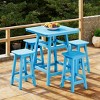 WestinTrends Malibu All Weather Hdpe Outdoor Patio Counter Height Dining Set (5-Piece) - 2 of 4