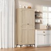 TROPOW 63 Inch Tall Storage Cabinet, Kitchen Pantry 5 Tier Bathroom Cabinet with 2 Doors Adjustable Shelves for Kitchen, Dining Room, Bathroom - 4 of 4