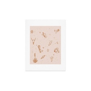 Deny Designs Allie Falcon Cowboy Things Art Print - 1 of 4