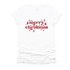 Simply Sage Market Whimsical Merry Christmas Short Sleeve Tee - L - White - 3 of 4