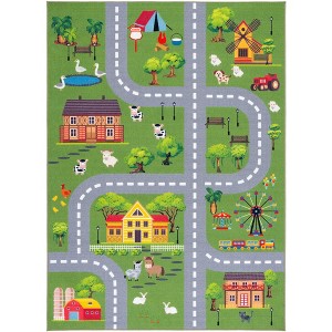 Kids Playhouse 200 KPH235 Power Loomed Rugs - Safavieh - 1 of 4