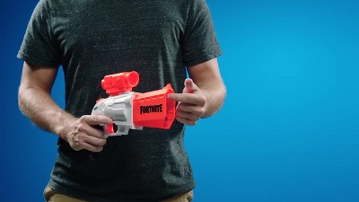 Nerf Fortnite SR Blaster, Includes 8 Official Nerf Darts, for Kids Ages 8  and Up