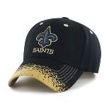 NFL New Orleans Saints Black Spray Hat