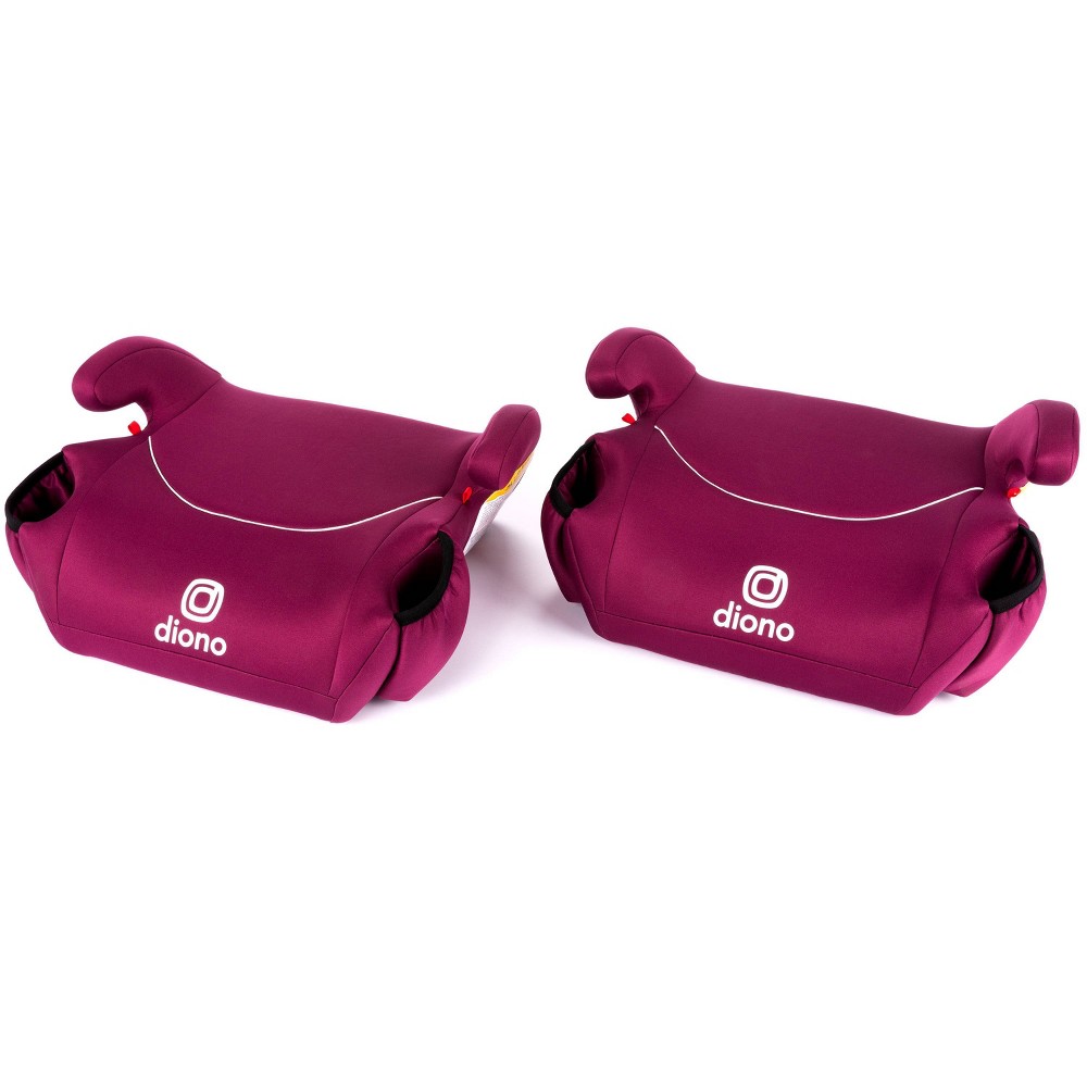 Diono Solana - Pack of 2 Backless Booster Car Seats, Pink