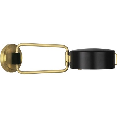 Robert Abbey Lighting Simon - Light Swing Arm Lamp in  Satin Black