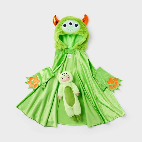 Set de 4 piezas para vestir con muñeca - Gigglescape™