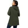 ellos French Terry Zip-Front Hoodie With Zip Pockets - 3 of 3
