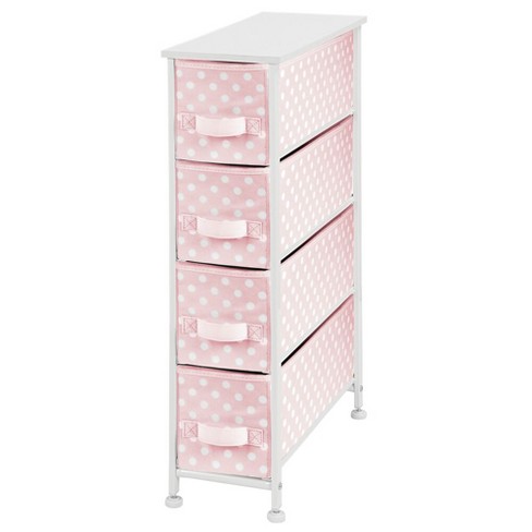 Mdesign Narrow Dresser Storage Organizer Tower 4 Drawers Target