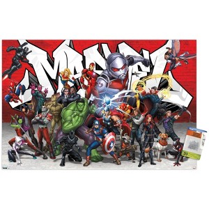Trends International Marvel Comics - Animated Group Unframed Wall Poster Prints - 1 of 4