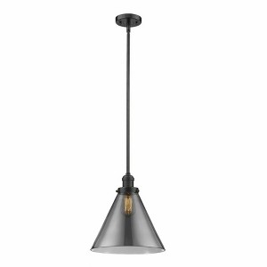 Cone - 1 Light Mini Pendant In Industrial Style-16 Inches Tall and 12 Inches Wide - 1 of 1