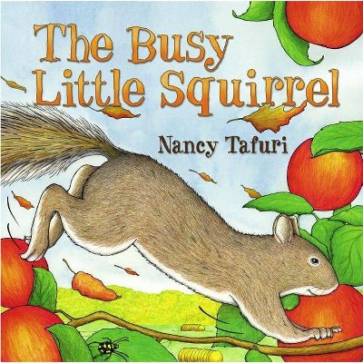 Busy Little Squirrel - by  Nancy Tafuri (Hardcover)