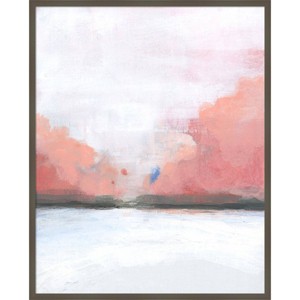 Amanti Art Horizon 18 by M. gloria Hunter Wood Framed Wall Art Print - 1 of 4
