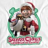 Men's Santa Claus Is Comin To Town Penguin T-Shirt - 2 of 4