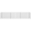 vidaXL Galvanized Steel Gabion Raised Garden Bed 106.3"x11.8"x23.6" - Durable Planter for Flowers and Plants - Outdoor Patio Gardening - 4 of 4