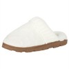 Jessica Simpson Womens Cable Knit Scuff Slippers - 2 of 4