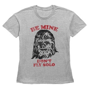 Women's Star Wars Don’t Fly Solo Chewie T-Shirt - 1 of 3