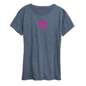 Women's - Instant Message - Block Him Short Sleeve Graphic T-Shirt - 1 of 4