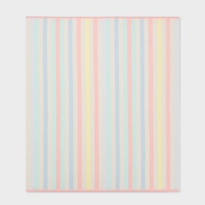 Multi Striped Oversized Jumbo Beach Towel - Sun Squad™ - 1 of 4