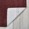 Carpets for Kids Mt. St. Helens Solids Cranberry Oval Classroom Rug, 8'3"X11'8" - 3 of 4