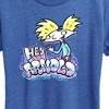 Women's - Hey Arnold! - Airbrush Arnold Short Sleeve Graphic T-Shirt - 2 of 4