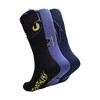 Boys' DreamWorks How to Train a Dragon Crew Socks - Black - 4 of 4