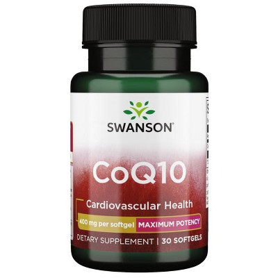 Swanson Coq10 400 mg 30 Softgels