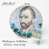 John Bead Masterpiece Collection Mixed Glass Bead Box Self Portrait by Vincent Van Gogh 85g - 4 of 4