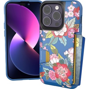 Smartish iPhone 14 Wallet Case - Wallet Slayer Vol 1 - Slim Grip Card Holder Cover - 1 of 4