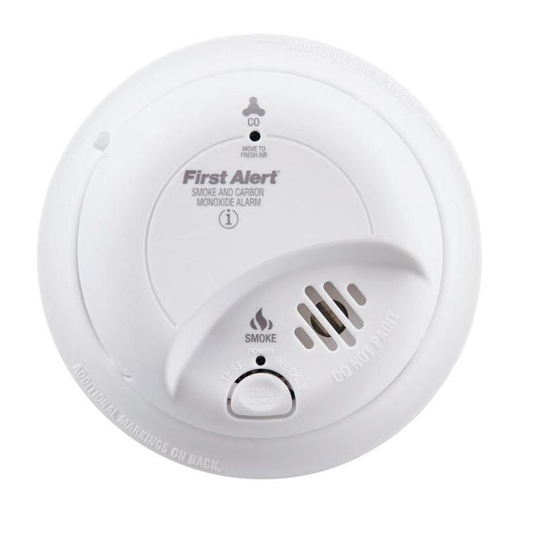 BRK Battery Electrochemical Smoke and Carbon Monoxide Detector, 1 of 2