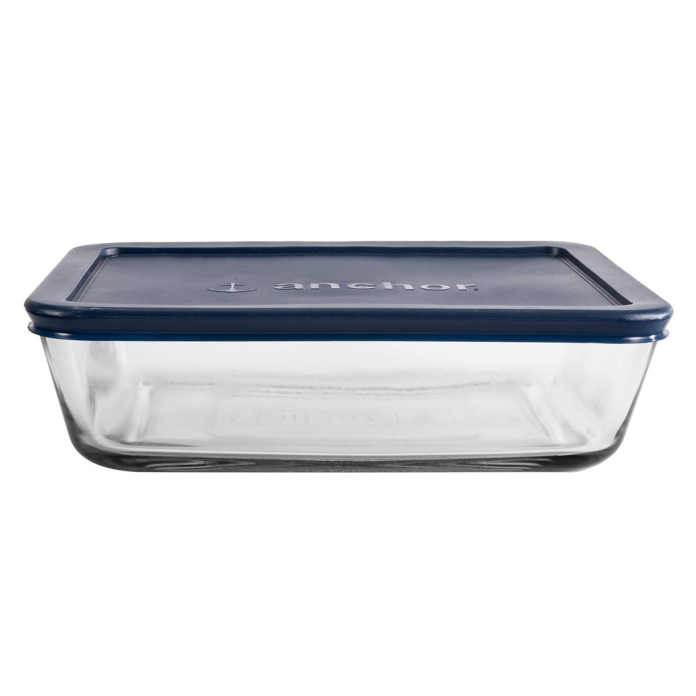 Anchor 6 Cup Rectangle Food Storage Container