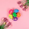 Northlight 6ct Springtime Easter Eggs with Painted Designs 3.25” - image 2 of 4