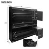 NicBex Shoe Cabinet with 3-Flip Drawers and Adjustable Shelves Narrrow Hidden Shoe Rack with Pull-down Seat for Entryway,Hallway - 3 of 4