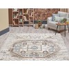 Maxa Boho Wilton Machine Woven Southwestern Vintage Area Rug For Living Room, Hallway Runner, Entryway Rug - 3 of 4