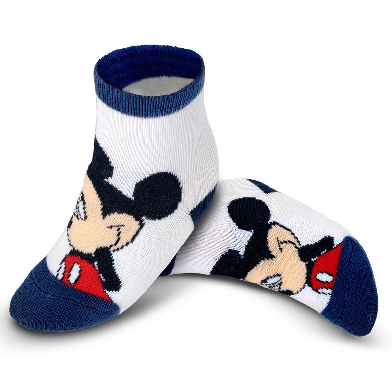 Mickey Mouse Baby Boy's 10-Pack Infant Socks, 0-24 Months (blue), 3 of 6