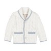 Hope & Henry Baby 5 Piece Organic Sweater Cable Cardigan, Legging, Hat, & Bootie Boxed Gift Set, Infant - 2 of 4