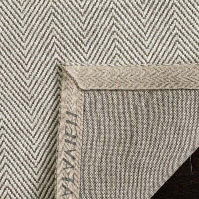 Elegance Light Blue Hand Woven Wool-Blend 5' x 8' Area Rug