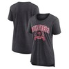 NFL Tampa Bay Buccaneers Women's Heather Short Sleeve Tri-Blend T-Shirt - 3 of 3