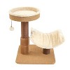 Two by Two Marquette - Beige Scratching Post Cat Furniture - 21.9 in. Tall - 3 of 4