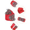 INSPIRE CHIC Knot Woven Metal Interlocking Buckle Elastic Waist Cinch Belt - 2 of 4