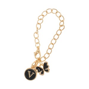 Unique Bargains Butterfly Heart Cup Chain Charm Water Cup Pendant 1 Pc - 1 of 4