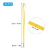 Unique Bargains Width Flat Neck Lanyards with Swivel Hook Clip for Name Tag Badges 50 Pcs - 2 of 4